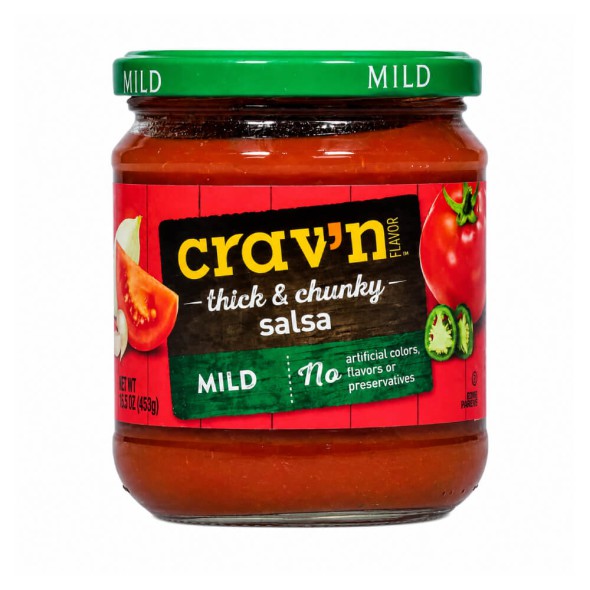 Crav'n Salsa Thick & Chunky Mild 439 g