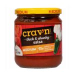 Crav'n Salsa Thick & Chunky Medium 439 g